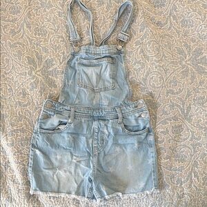 Light Blue Denim Kids Overalls